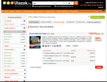 Tablet Screenshot of hotel-baja.utazok.hu