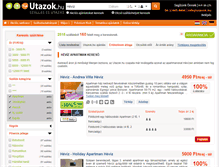 Tablet Screenshot of apartmanok-heviz.utazok.hu