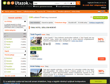 Tablet Screenshot of hotel-tokaj.utazok.hu